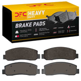 Dynamic Friction 2010-2012 Ford F-350 Super Duty 4WD Front Heavy Duty Pads - Semi Metallic by Dynamic Friction Company 1214-1333-00