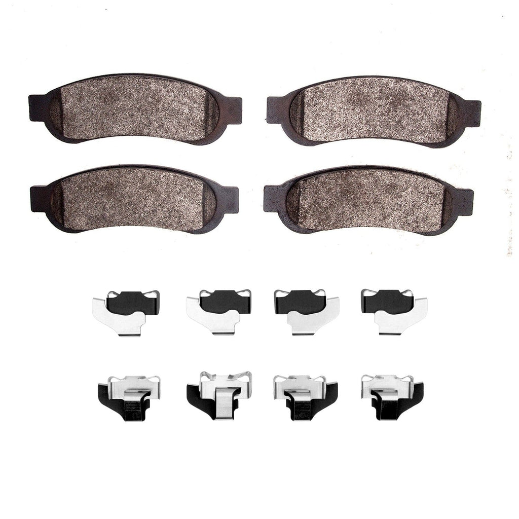 Dynamic Friction 2010-2012 Ford F-350 Super Duty 2WD Rear Heavy Duty ...