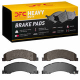 Dynamic Friction 2008-2025 Dodge Ram 4500 Front/Rear Heavy Duty Pads - Semi Metallic by Dynamic Friction Company 1214-1335-00