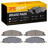 Dynamic Friction 2009-2018 Dodge Ram 4000 (Mexico) Rear Heavy Duty Pads - Semi Metallic by Dynamic Friction Company 1214-1400-00