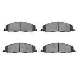 Dynamic Friction 2009-2018 Dodge Ram 4000 (Mexico) Rear Heavy Duty Pads - Semi Metallic by Dynamic Friction Company 1214-1400-00
