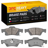 Dynamic Friction 2011-2025 Dodge Durango Rear Heavy Duty Pads - Semi Metallic by Dynamic Friction Company 1214-1498-00