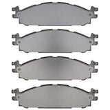 Dynamic Friction 2009-2019 Ford Taurus (Excl SHO) Front Heavy Duty Pads - Semi Metallic by Dynamic Friction Company 1214-1508-00