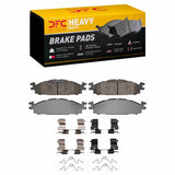 Dynamic Friction 2009-2019 Ford Taurus SHO Front Heavy Duty Pads and Hardware Kit by Dynamic Friction Company 1214-1508-01