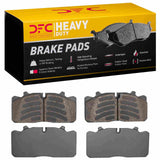 Dynamic Friction 2002-2023 Mack Freedom (Air Disc Brakes) Fr & Rr Heavy Duty Pads - Semi Metallic by Dynamic Friction Company 1214-1518-00