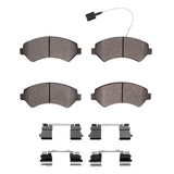 Dynamic Friction 2014-2022 Ram ProMaster 2500 Front Heavy Duty Pads and Hardware Kit by Dynamic Friction Company 1214-1540-21