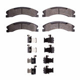 Dynamic Friction 2009-2024 Chevrolet Express 3500 Rear/Front Heavy Duty Pads and Hardware Kit by Dynamic Friction Company 1214-1565-01