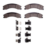 Dynamic Friction 2012-2024 Nissan Titan XD Rear Heavy Duty Pads and Hardware Kit by Dynamic Friction Company 1214-1565-11