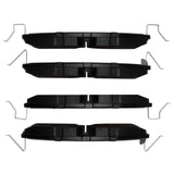 Dynamic Friction 2013-2019 Ford Taurus SHO Front Heavy Duty Pads - Semi Metallic by Dynamic Friction Company 1214-1611-10