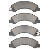 Dynamic Friction 2012-2020 Hino 155 Fr & Rr Heavy Duty Pads - Semi Metallic by Dynamic Friction Company 1214-1695-00