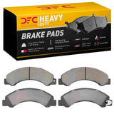 Dynamic Friction 2012-2020 Hino 155 Fr & Rr Heavy Duty Pads - Semi Metallic by Dynamic Friction Company 1214-1695-00