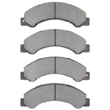 Dynamic Friction 2012-2020 Hino 155 Fr & Rr Heavy Duty Pads - Semi Metallic by Dynamic Friction Company 1214-1695-00
