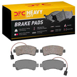 Dynamic Friction 2014-2021 Ram ProMaster 2500 Rear Heavy Duty Pads - Semi Metallic by Dynamic Friction Company 1214-1746-00