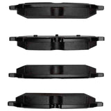 Dynamic Friction 2015-2019 Ford Transit-250 Rear Heavy Duty Pads - Semi Metallic by Dynamic Friction Company 1214-1775-00
