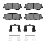 Dynamic Friction 2015-2023 Ford Mustang Rear Heavy Duty Pads and Hardware Kit by Dynamic Friction Company 1214-1793-02