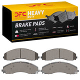 Dynamic Friction 2017-2024 Ford F-550 Super Duty Rear/Front Heavy Duty Pads - Semi Metallic by Dynamic Friction Company 1214-2018-00