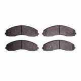 Dynamic Friction 2017-2024 Ford F-550 Super Duty Rear/Front Heavy Duty Pads - Semi Metallic by Dynamic Friction Company 1214-2018-00