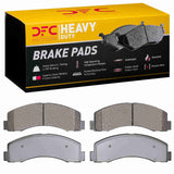 Dynamic Friction 2010-2021 Ford F-150 4WD Front Heavy Duty Pads - Semi Metallic by Dynamic Friction Company 1214-2087-00