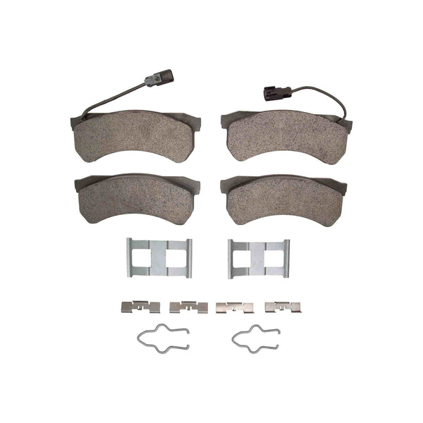Dynamic Friction 2016-2024 Freightliner MT55 Front/Rear Heavy Duty Pads ...