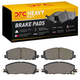 Dynamic Friction 2020-2025 Ford Police Interceptor Utility Front Heavy Duty Pads - Semi Metallic by Dynamic Friction Company 1214-2229-00