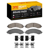 Dynamic Friction 2021-2025 Chevrolet Express 3500 Front Heavy Duty Pads and Hardware Kit by Dynamic Friction Company 1214-2404-01