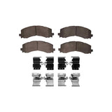 Dynamic Friction 2021-2025 Ford F-150 RWD Front Heavy Duty Pads and Hardware Kit by Dynamic Friction Company 1214-2428-01