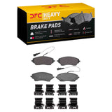 Dynamic Friction 2022-2025 Ram ProMaster 3500 Rear Heavy Duty Pads and Hardware Kit by Dynamic Friction Company 1214-2467-01