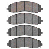 Dynamic Friction 2023-2025 Ford F-250 2WD (Super Duty) Rear Heavy Duty Pads - Semi Metallic by Dynamic Friction Company 1214-2491-00