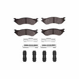 Dynamic Friction 1997-2004 Dodge B1500 Front 3000 Ceramic Brake Pads and Hardware Kit by Dynamic Friction Company 1310-0702-02