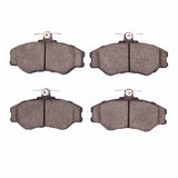 Dynamic Friction 2003-2005 Dodge H100 (Mexico) Front 3000 Ceramic Brake Pads by Dynamic Friction Company 1310-1137-09