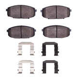 Dynamic Friction 2010-2013 Kia Forte Front 3000 Ceramic Brake Pads and Hardware Kit by Dynamic Friction Company 1310-1397-02