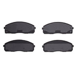 Dynamic Friction 2006-2011 Dodge H100 (Mexico) Front 3000 Ceramic Brake Pads by Dynamic Friction Company 1310-1520-00