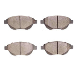 Dynamic Friction 2003-2014 Peugeot 307 (Mexico) Front 3000 Ceramic Brake Pads by Dynamic Friction Company 1310-1541-00