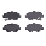 Dynamic Friction 2009-2015 Toyota Corolla (Mexico) Rear 3000 Ceramic Brake Pads by Dynamic Friction Company 1310-1572-00