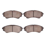 Dynamic Friction 2004-2008 Mazda BT-1950 (Latin America) Front 3000 Ceramic Brake Pads by Dynamic Friction Company 1310-1574-00