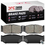 Dynamic Friction 2007-2018 Suzuki Swift (Mexico) Front 3000 Ceramic Brake Pads by Dynamic Friction Company 1310-1614-00