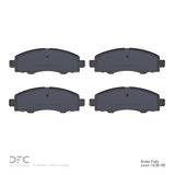 Dynamic Friction 2011-2015 Ford Ikon (Mexico / Made In India) Front 3000 Ceramic Brake Pads by Dynamic Friction Company 1310-1638-00