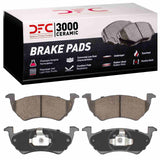 Dynamic Friction 2009-2017 Volkswagen Gol/Saveiro Front 3000 Ceramic Brake Pads by Dynamic Friction Company 1310-1641-00