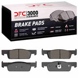 Dynamic Friction 2010-2017 Renault Sandero (Mexico) Front 3000 Ceramic Brake Pads by Dynamic Friction Company 1310-1830-00