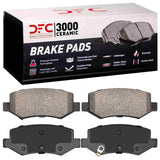 Dynamic Friction 2022-2025 Chevrolet Groove (Mexico) Rear 3000 Ceramic Brake Pads by Dynamic Friction Company 1310-1883-00