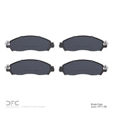 Dynamic Friction 2016-2022 Nissan NP300 Frontier (Mexico) Front 3000 Ceramic Brake Pads by Dynamic Friction Company 1310-1911-00