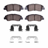 Dynamic Friction 2015-2023 Hyundai Grand i10 (Mexico) Front 3000 Ceramic Brake Pads and Hardware Kit by Dynamic Friction Company 1310-1935-01