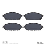 Dynamic Friction 2016-2025 Toyota Hilux (Mexico) Front 3000 Ceramic Brake Pads by Dynamic Friction Company 1310-2006-00