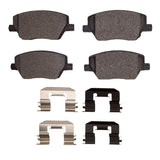 Dynamic Friction 2017-2020 Dodge Neon (Mexico) Front 3000 Ceramic Brake Pads and Hardware Kit by Dynamic Friction Company 1310-2066-01