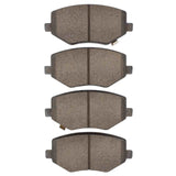 Dynamic Friction 2022-2024 Chevrolet Groove (Mexico) Front 3000 Ceramic Brake Pads by Dynamic Friction Company 1310-2266-00