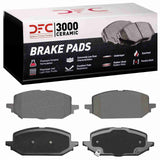 Dynamic Friction 2021-2022 Chevrolet Onix (Mexico) Front 3000 Ceramic Brake Pads by Dynamic Friction Company 1310-2385-00