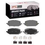 Dynamic Friction 2021-2022 Chevrolet Tracker Front 3000 Ceramic Brake Pads and Hardware Kit by Dynamic Friction Company 1310-2385-01