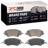 Dynamic Friction 2022-2023 Peugeot 8 (Mexico) Front 3000 Ceramic Brake Pads by Dynamic Friction Company 1310-2508-00