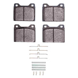 Dynamic Friction 1968-1975 Volvo 164244242245 Front 3000 Semi-Metallic Brake Pads and Hardware Kit by Dynamic Friction Company 1311-0056-03