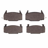 Dynamic Friction 1976-1979 Chevrolet Chevette Front 3000 Semi-Metallic Brake Pads by Dynamic Friction Company 1311-0139-00